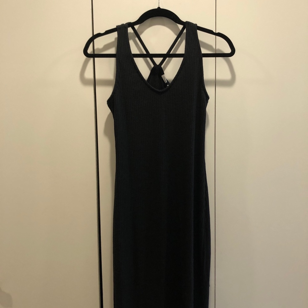 Gap rubbed knit midi dress